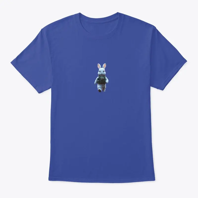 A cute fluffy rabbit pilot-T-Shirt's