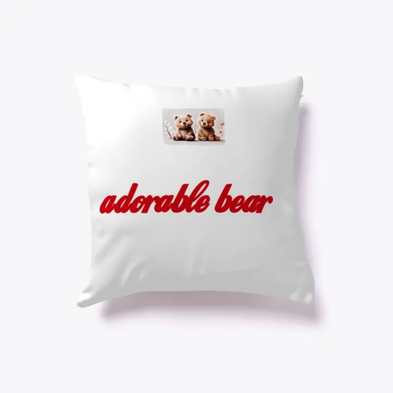 Adorable Baby Bear Sitting Designs Tee