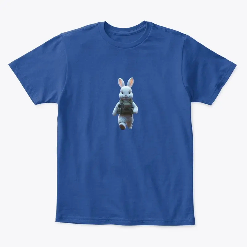 A cute fluffy rabbit pilot-T-Shirt's