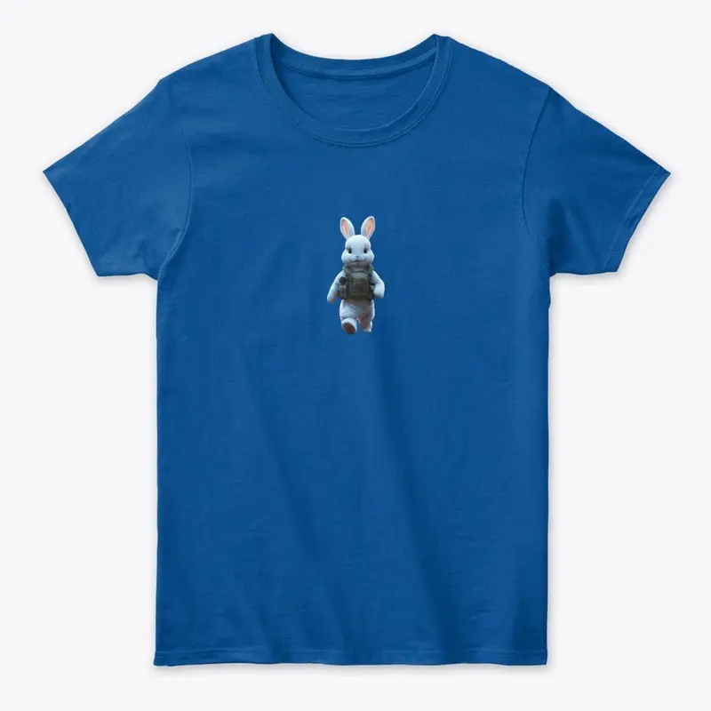 A cute fluffy rabbit pilot-T-Shirt's