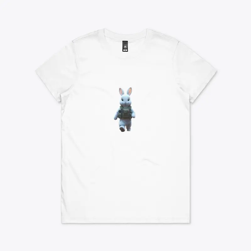 A cute fluffy rabbit pilot-T-Shirt's