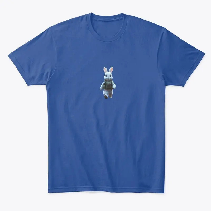 A cute fluffy rabbit pilot-T-Shirt's