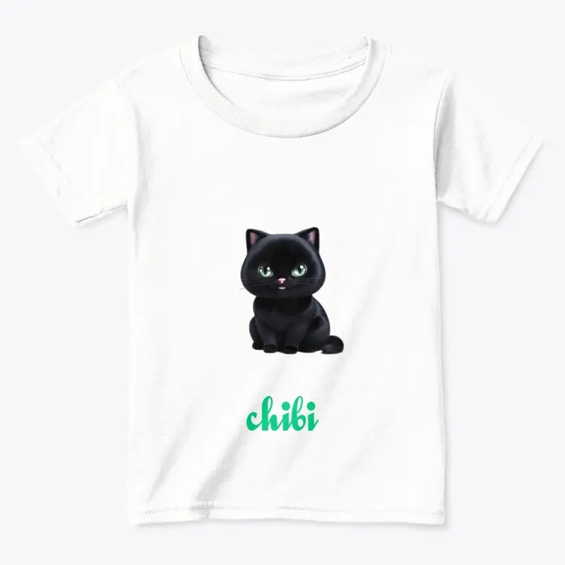 puffy chibi-style black cat-hoodie