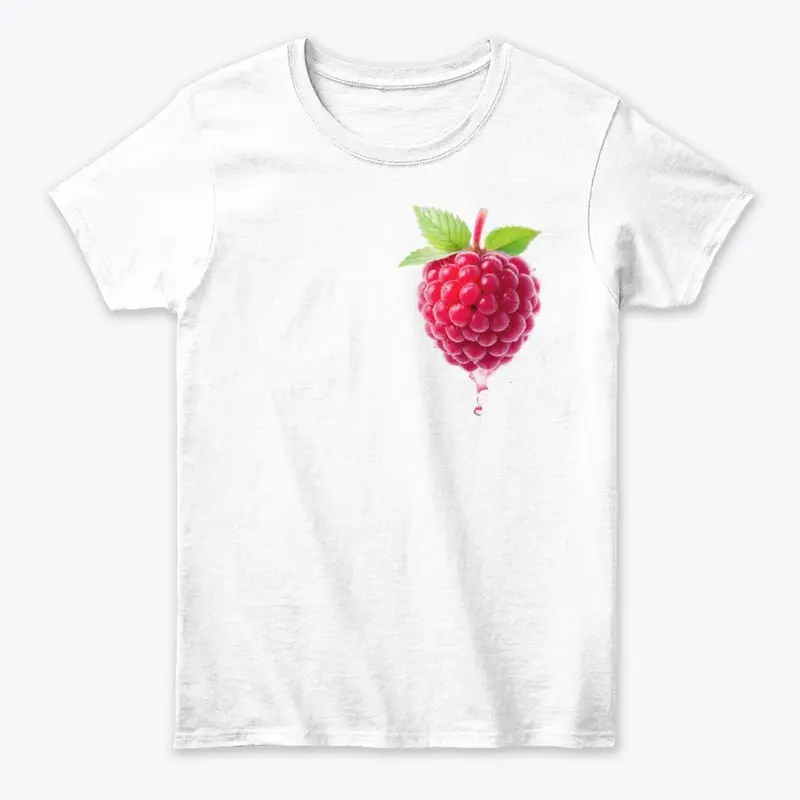 Depict a raspberry-Designig Ladies wear