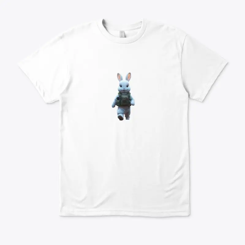 A cute fluffy rabbit pilot-T-Shirt's