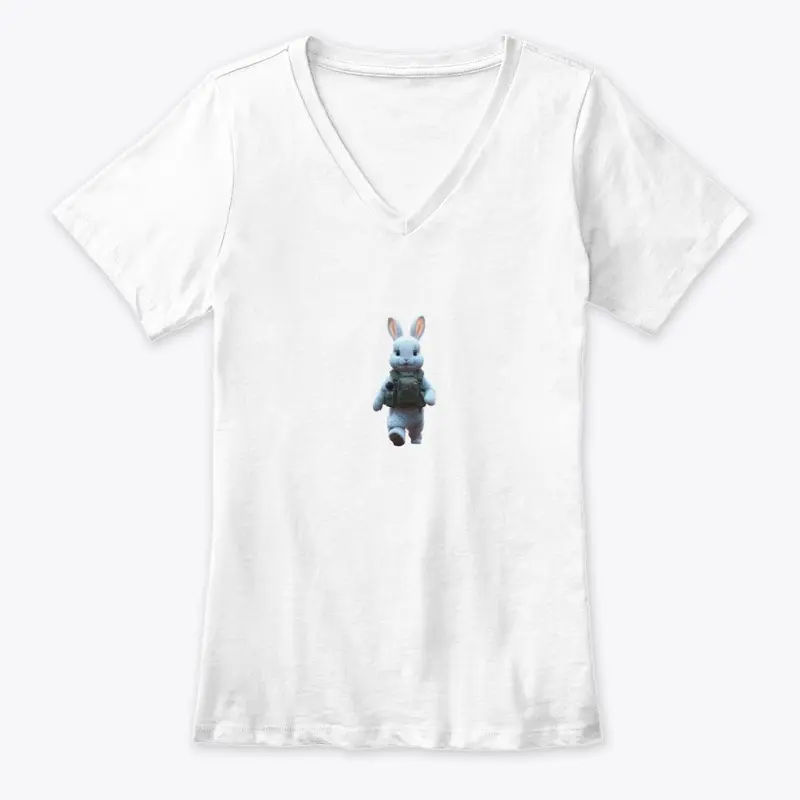 A cute fluffy rabbit pilot-T-Shirt's