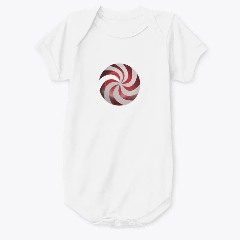 Swirled Peppermint Candy design Tee's