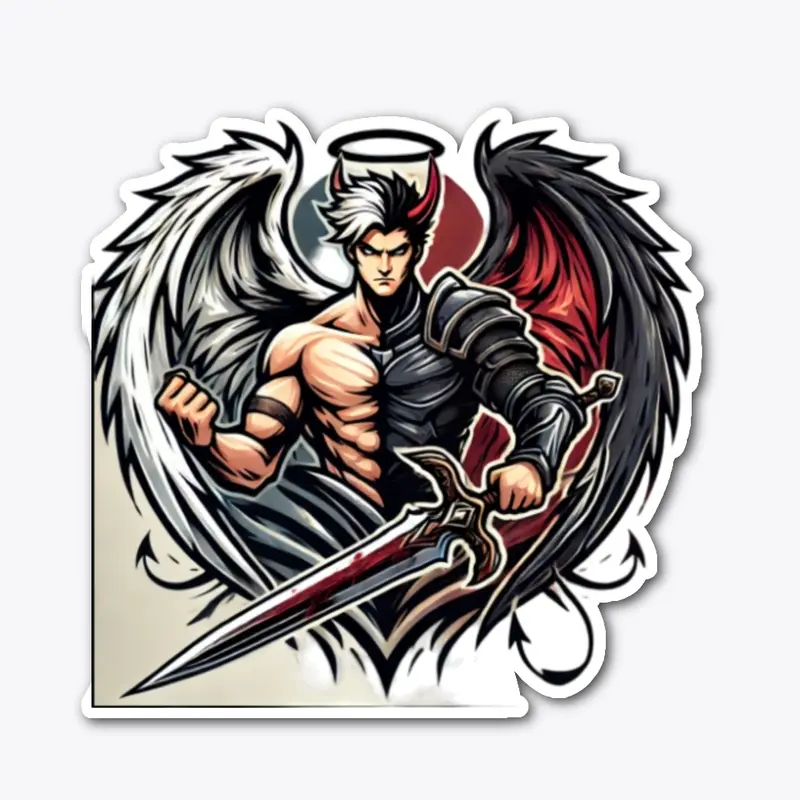 "Duality Power-Devil Angel Esports Logo"