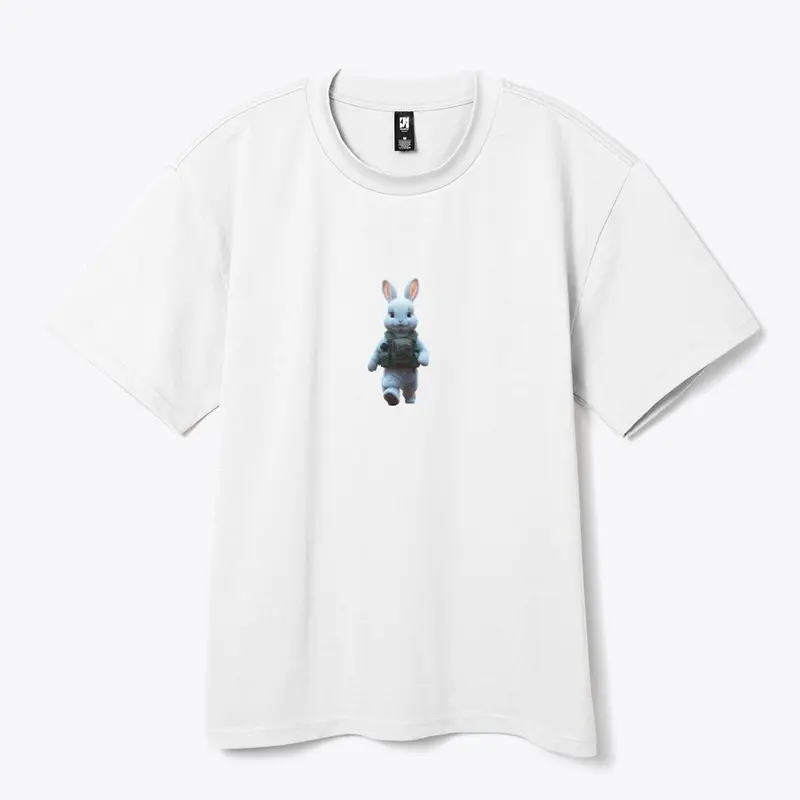 A cute fluffy rabbit pilot-T-Shirt's