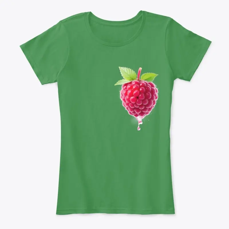 Depict a raspberry-Designig Ladies wear