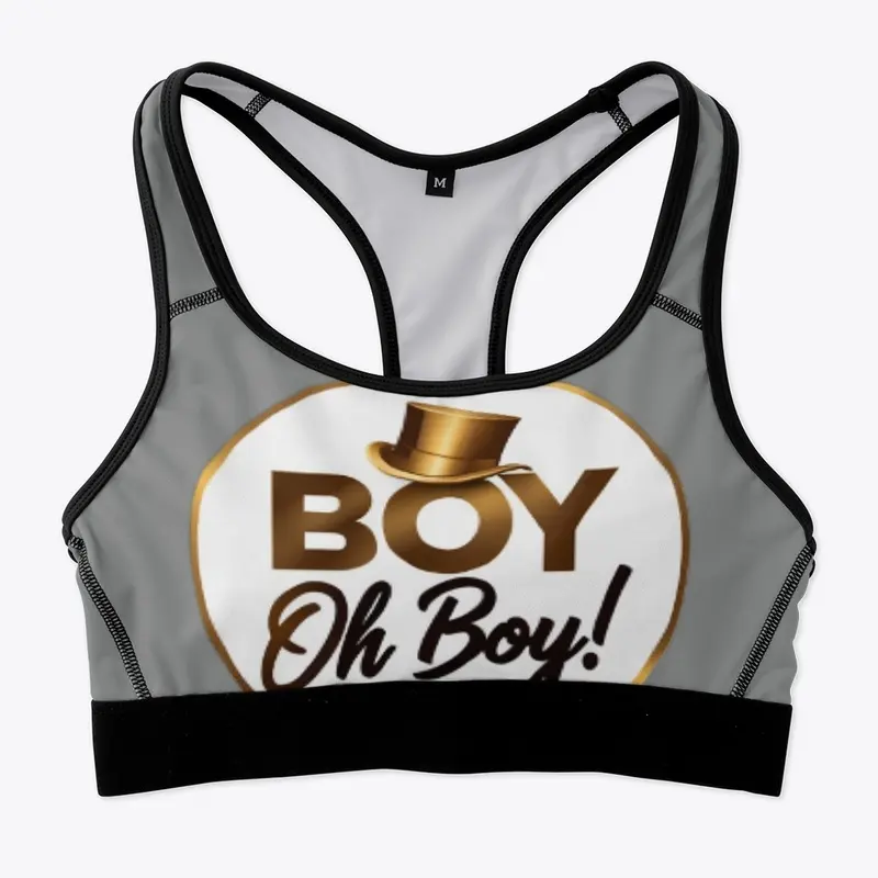 Stylized text logo - Boy Oh Boy!