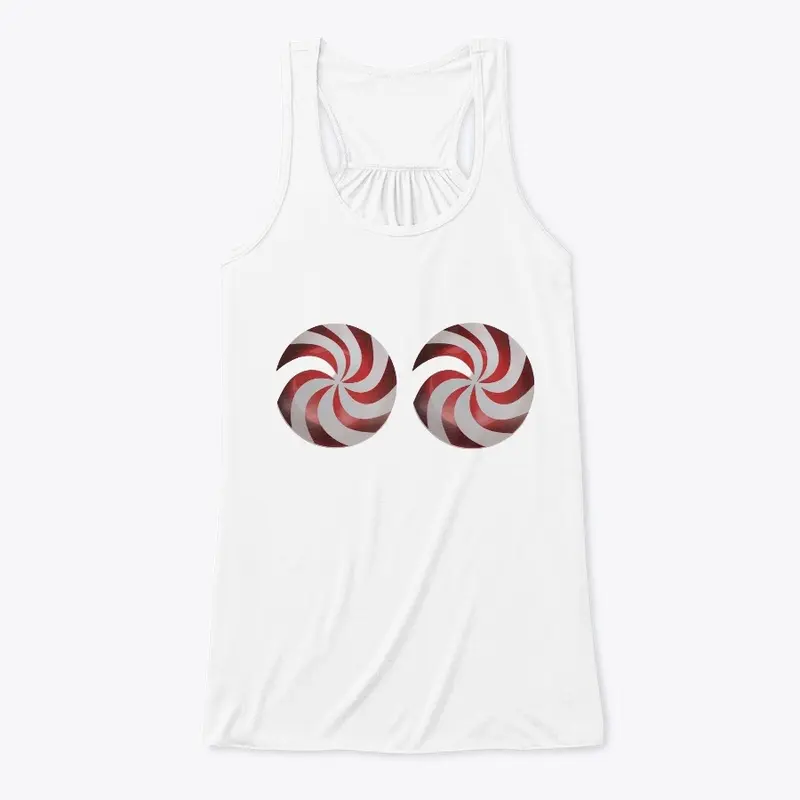 Swirled Peppermint Candy design Tee's