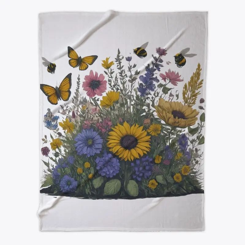 Blooming Flowers, Busy Bee Tee Designs